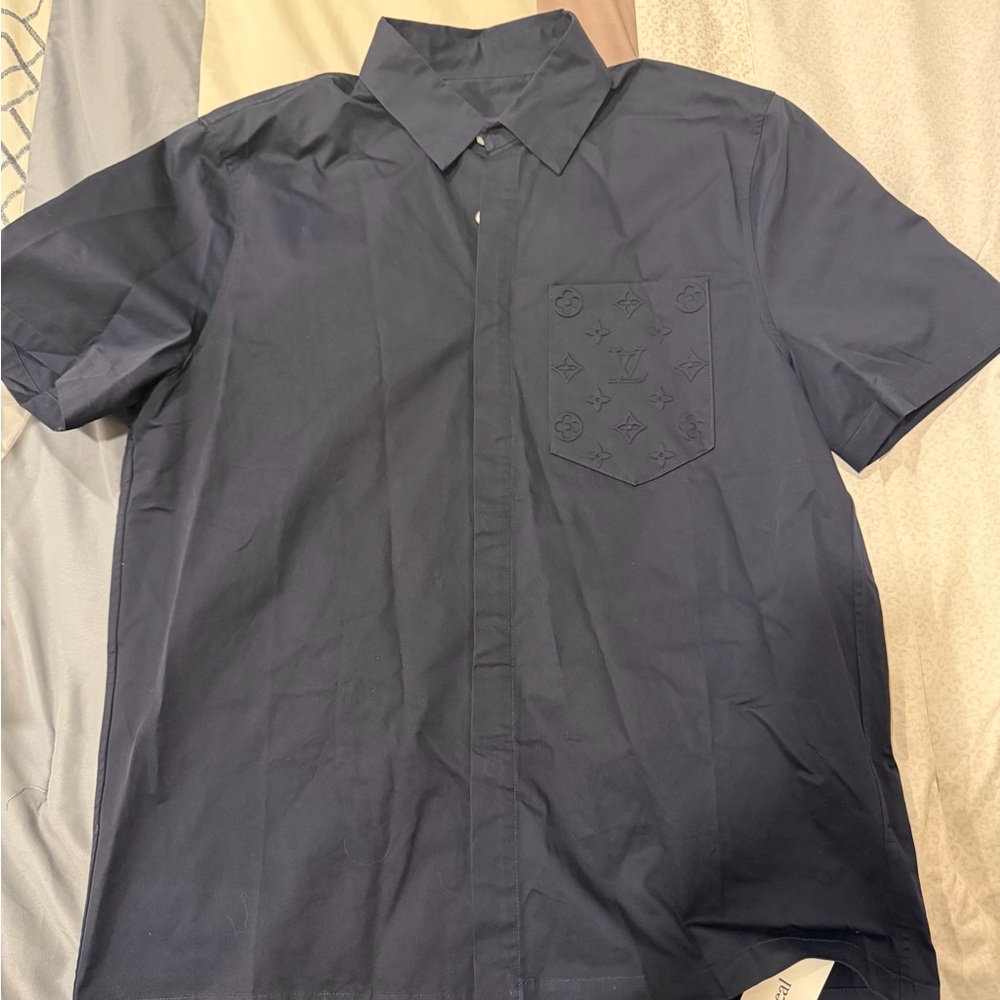 Monogram Pocket Short-Sleeved Shirt